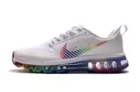 nike air max 2020 solde new release rainbow logo white